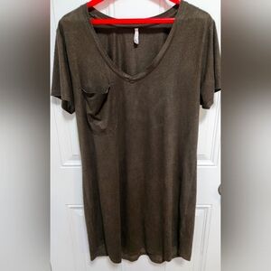 Z Supply T shirt Dress Sz lg